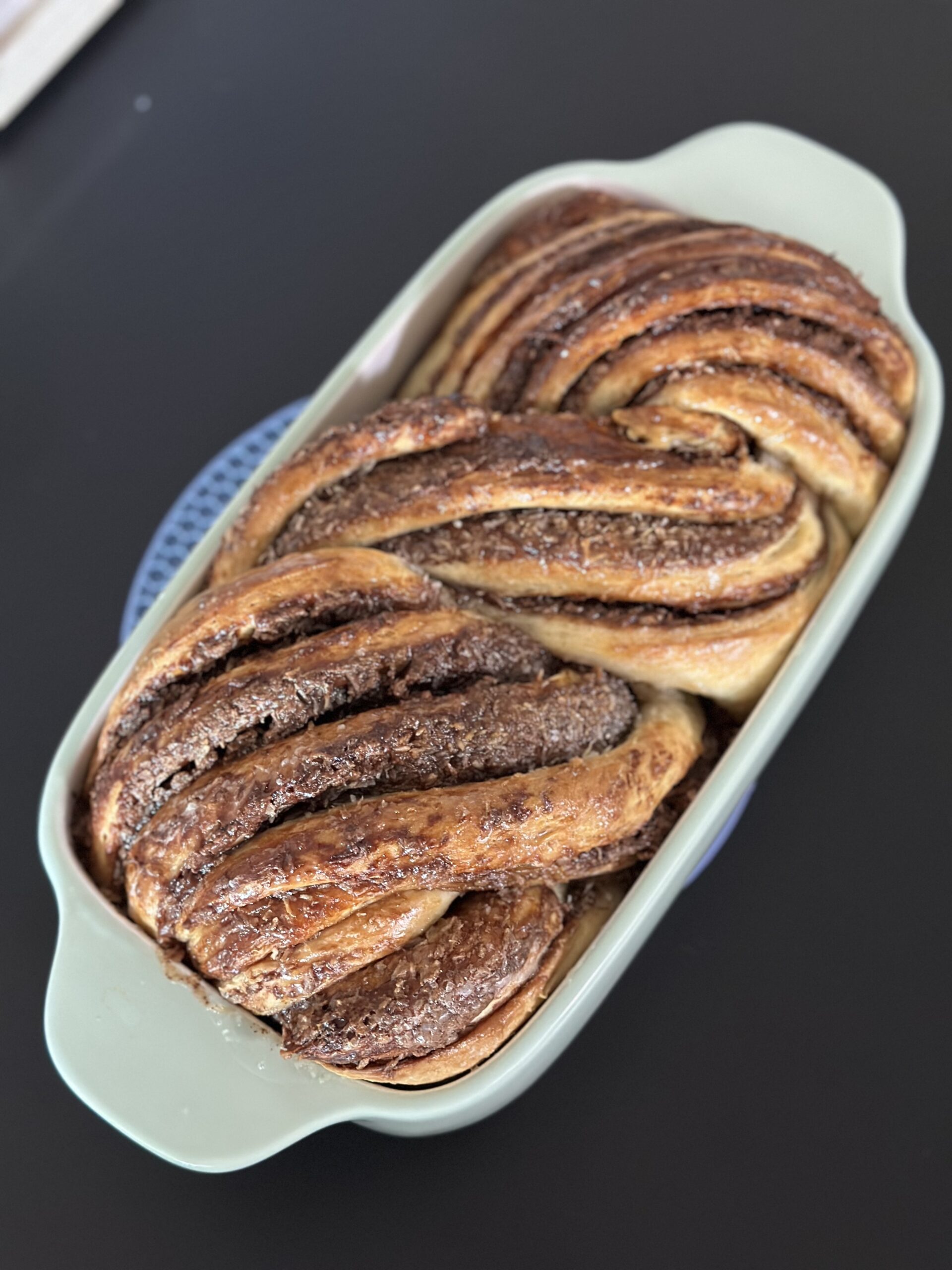 Coconut Chocolate Hazelnut Babka hungry katy